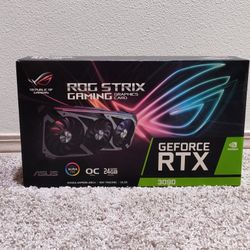 ASUS ROG Strix GeForce RTX 3090 OC 24GB GDDR6X Graphics Card