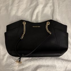 Michael Kors Jet Set Saffiano  Leather Shoulder Bag