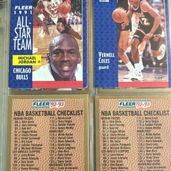 Basket Ball Cards Fleet 91-92 Set