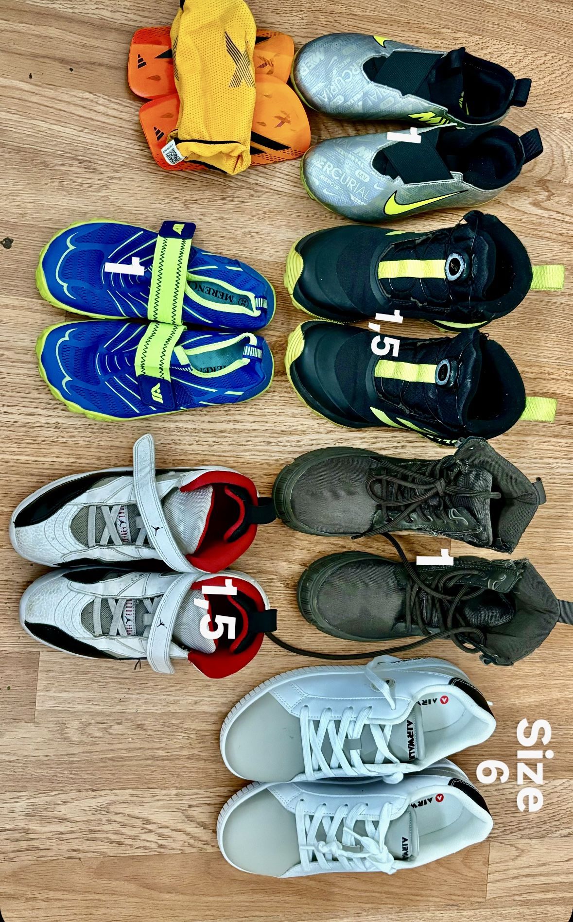 Sneakers/Boots/shoes $10 Each