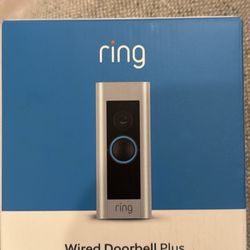 Ring Wired Doorbell Plus