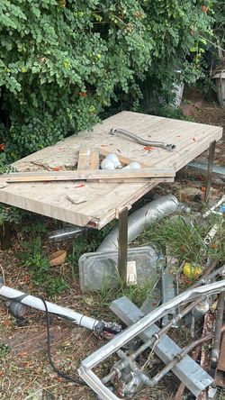 Marble table with gold color legs