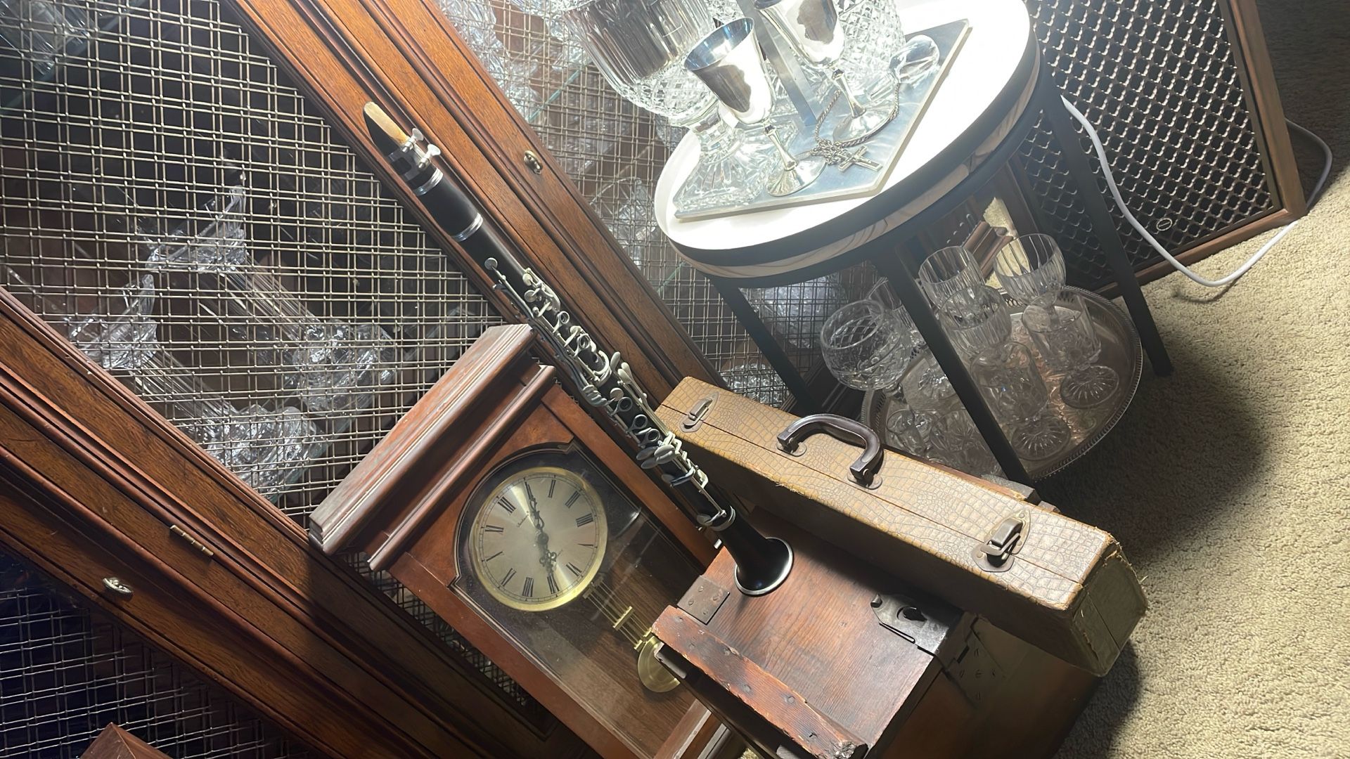 Rare Wood Antique Clarinet