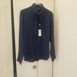 MENS LONG SLEEVE MICHAEL KORS SHIRT 