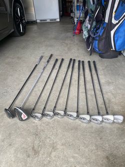 Mixed Golf Club Set – Driver, Irons, Wedges