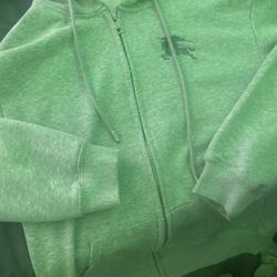 Burberry Zip Up Hoodie 