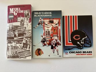 Vintage 88’-89’ Chicago Team Media Gui