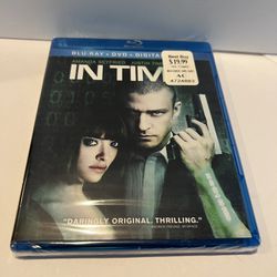 In Time Blu Ray DVD Digital Movie New!