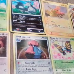 2005-2008 Pokemon Cards Including Promos And A Rare Pikachu