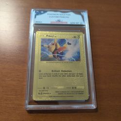 PGC Gem Mint 10 Gold Foil Pikachu