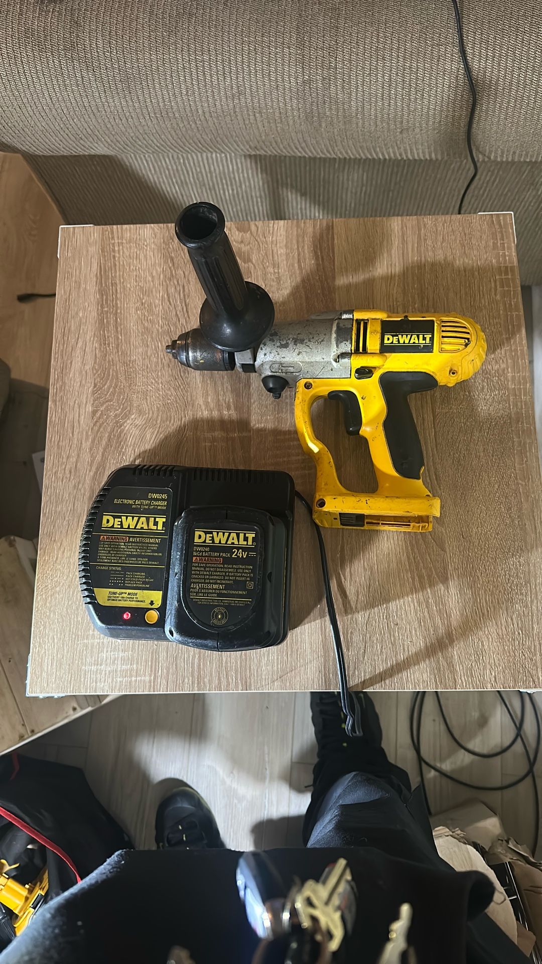 DeWalt DW006 1/2" 24V cordless hammer drill