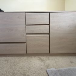 Modern Light Wood Cabinet Piece - Office, Bedroom, or Den