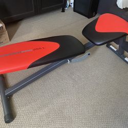 Weider Incline Weight Bench Sit Up Bench Pro 255 L for Sale in