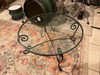Glass table