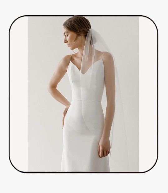 Ivory Veil -Tulle