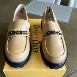 Chase And Chloe Platform Loafer ( Women) 