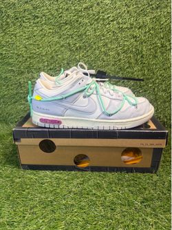 Size 9.5 - Nike Dunk Low Off White Lot 4
