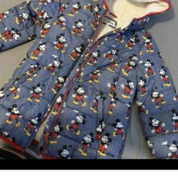 Beautiful Mickey Mouse Jacket Young Size 14/16