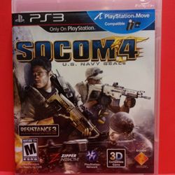 PS3 SOCOM 4 US Navy Seals *CIB