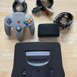 Nintendo 64 Console Bundle With Multi-Game SD Cartridge