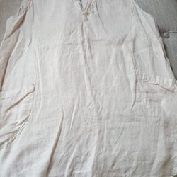 Cotton Linen Tunic Tops Size XL $5 Each