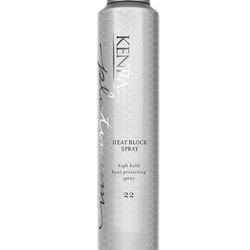 Kenra Platinum Heat Block Spray 22 | Heat Protecting Hairspray | High Hold For Ultimate Style Longevity | Clean Release From Hot Tools | All Hair Type
