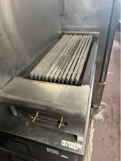 Used American Range 12” charbroiler grill