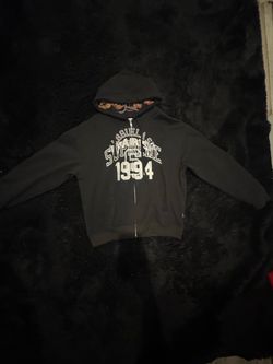 Supreme black zip up mansion margiela mm6