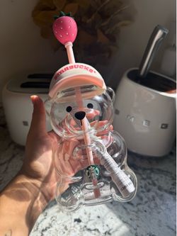 Pink Starbucks Bearista Cup