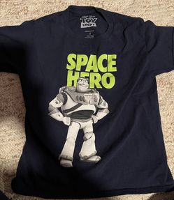 Disney Pixar Buzz Lightyear Space Hero T-shirt Size 7