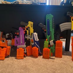 Nerf Gun Lot 