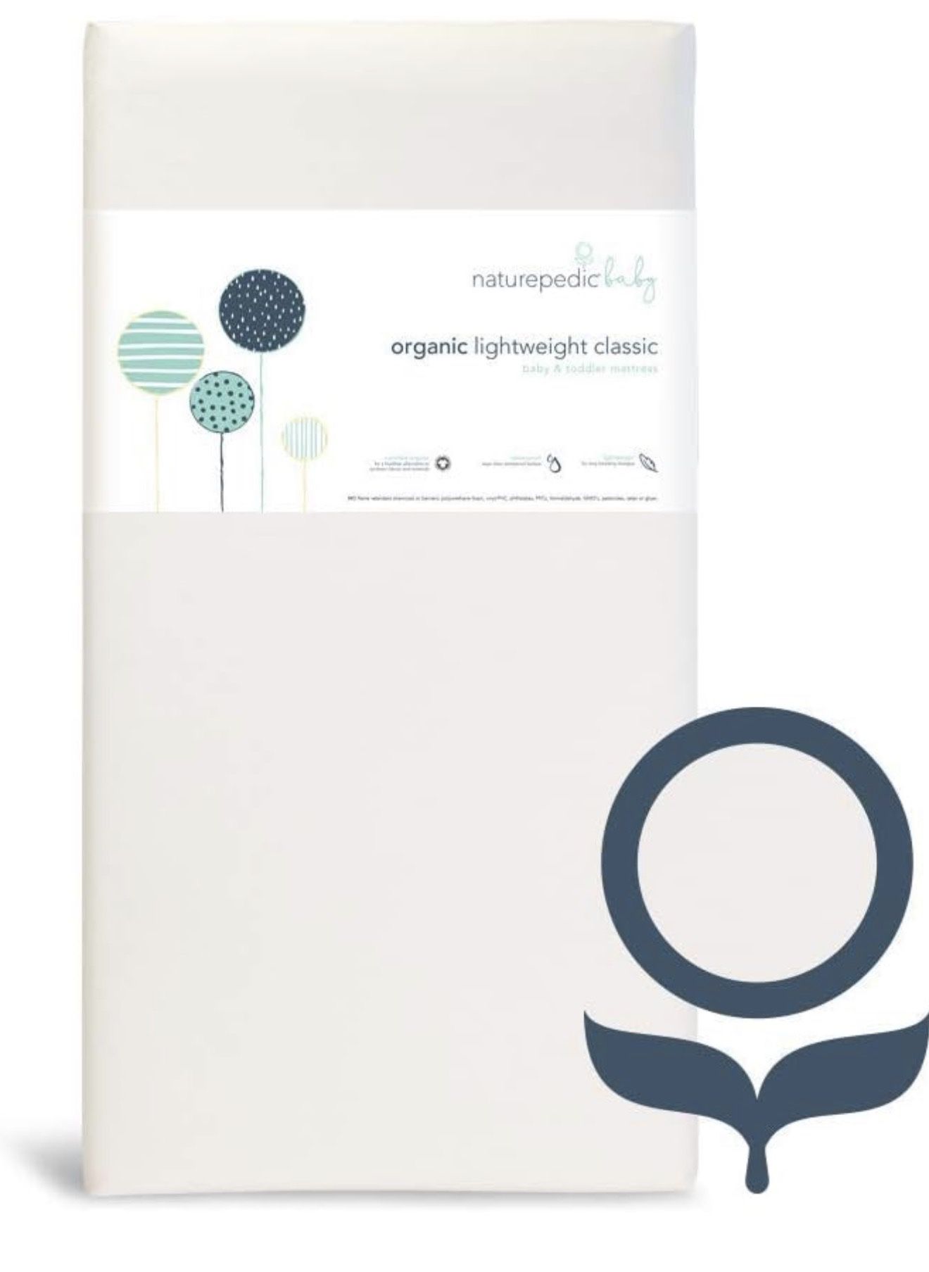 Naturepedic Organic Baby And Toddler Crib Mattress