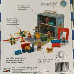 New Wooden Airport Take Along Toy! 