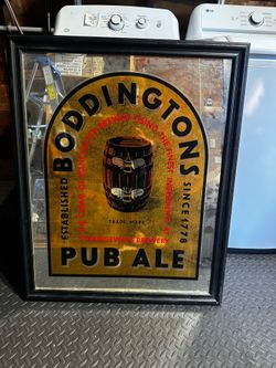 Rare Mirrored pub sign