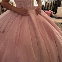 Pink Quinceañera Dress From Moda 2000