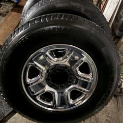 Tires with rims for ram 2500 to 3500