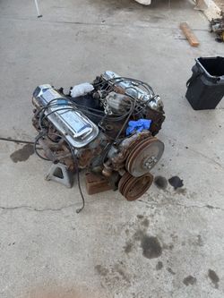 Pontiac 350 motor and trans