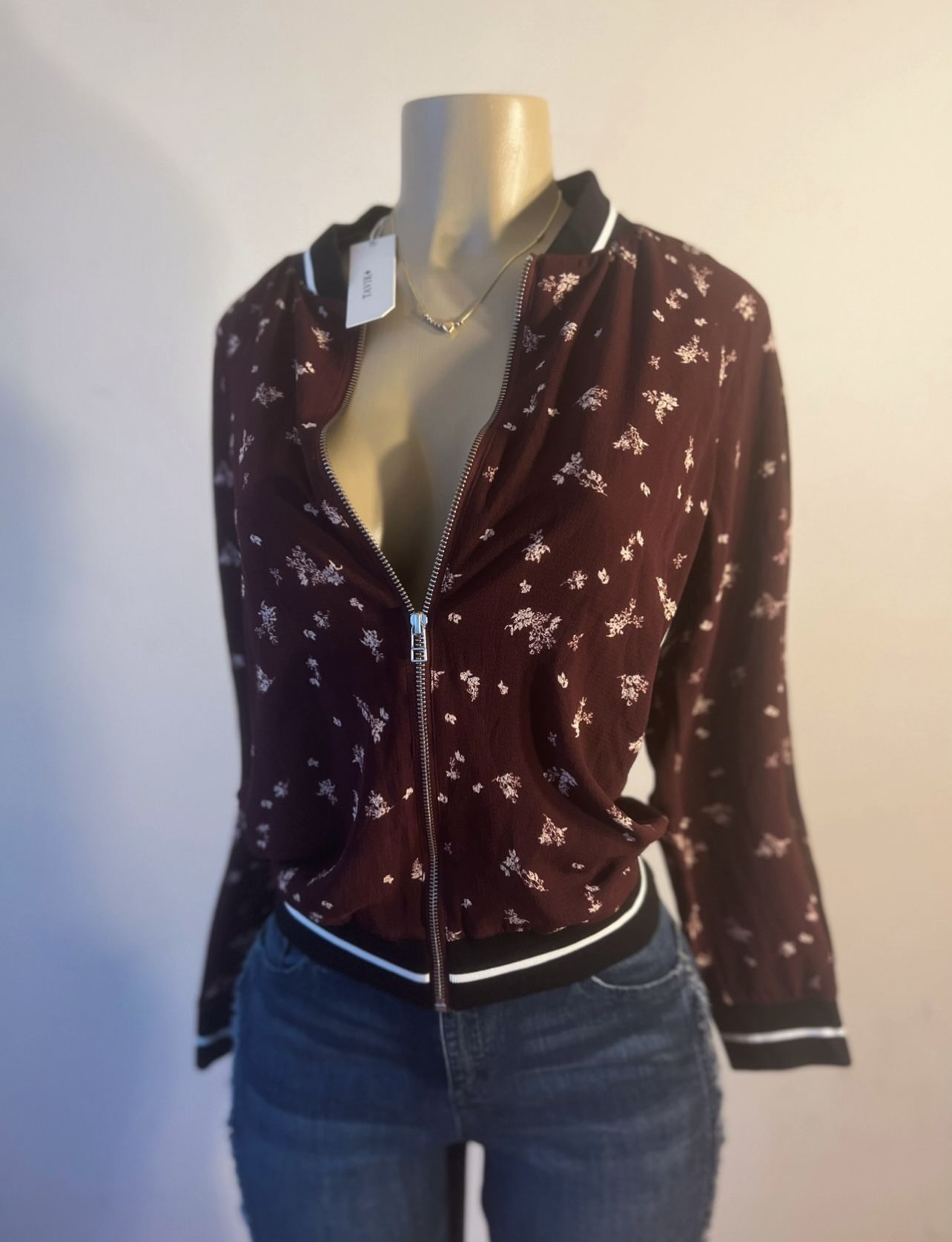 New With Tags Tavik Floral Jacket