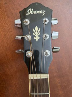 Ibanez cutaway acoustic guitar
