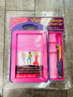 Melissa & Doug Fashion Design Activity Kit (BRAND NEW)