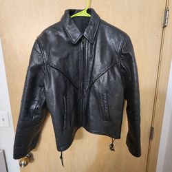 Woman's Leather Coat xl