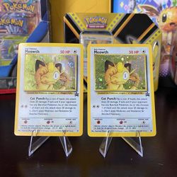 Pokémon Cards Meowth 