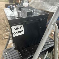 2025 Like New Group Size 59-T Car Battery It Fits Ford Mustang And Ford Rangers &  Other Cars