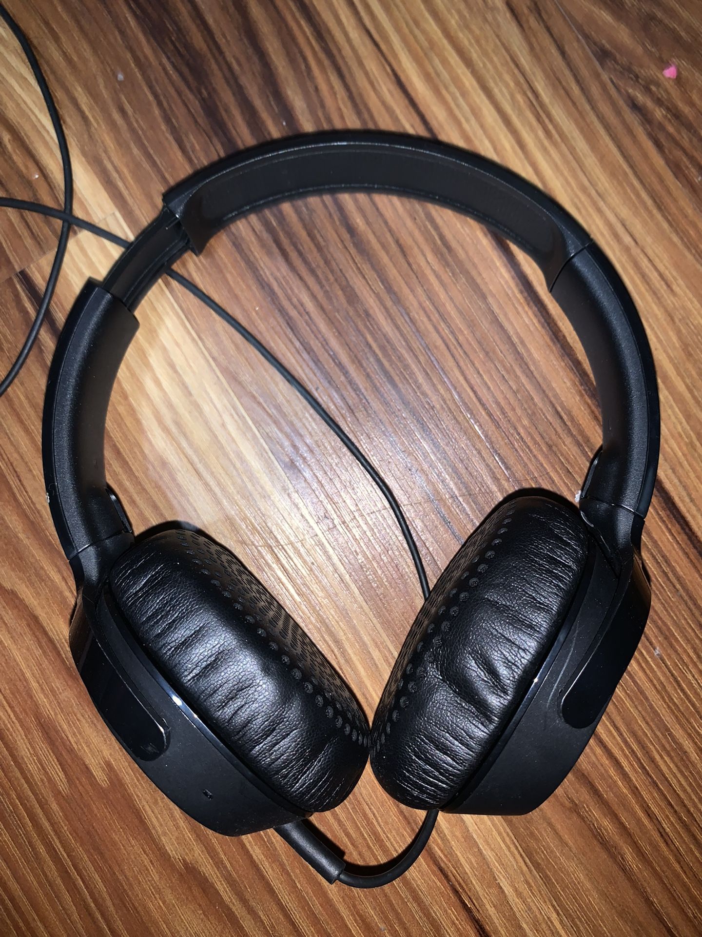 Skullcandy Black Headphones Wired