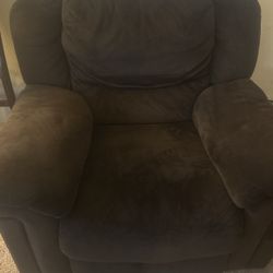 Sofa Set, Brown, 