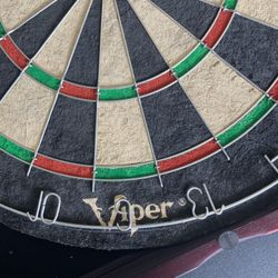 Viper Shot King Dartboard in Cabinet