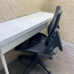 IKEA Bestå Burs White Desk & Chair- Local Delivery Available for a Fee - See My Other Items 😁