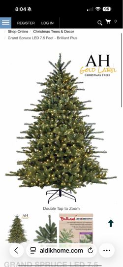 Aldik Home Grand Spruce Christmas Tree