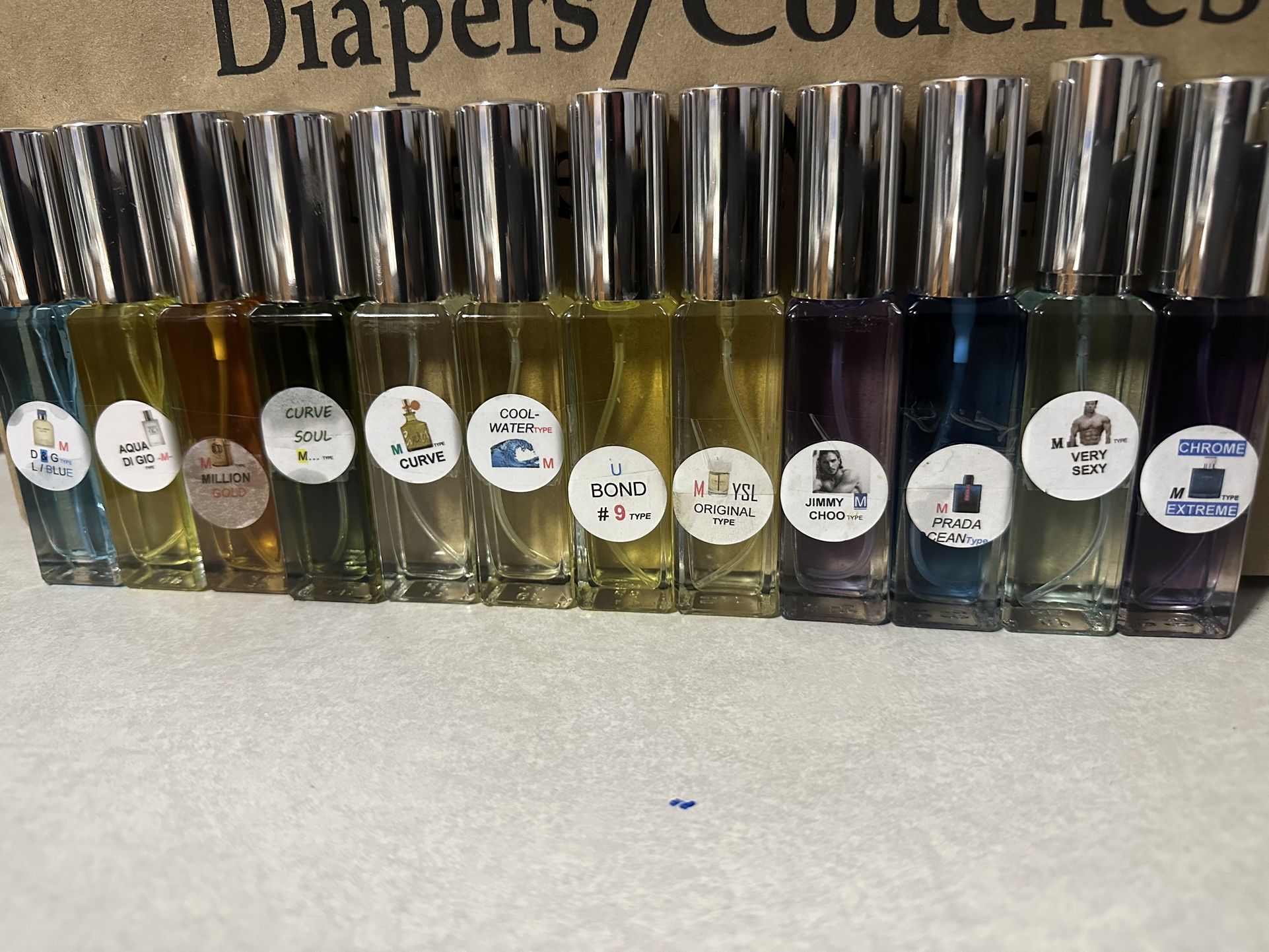 Oil Based Colognes And Perfumes 
