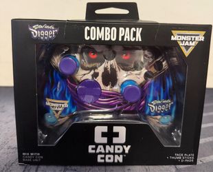 Monster Jam Son-Uva Digger Candy Con Combo Pack Controller Accessories NEW by C